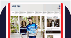 Desktop Screenshot of giffini.com